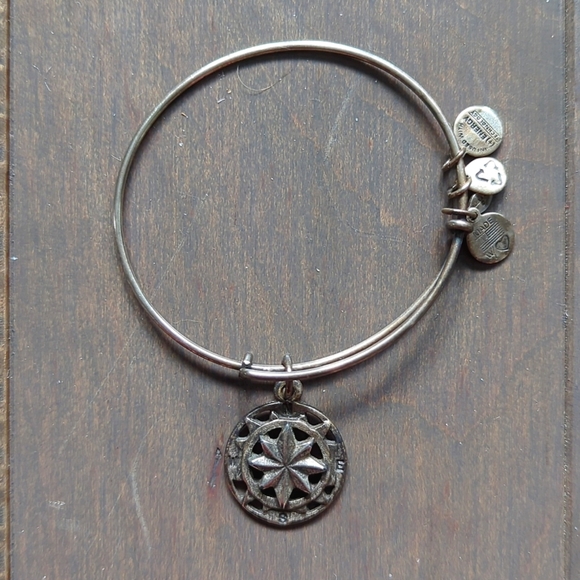Alex and Ani Compass Bangle - Picture 1 of 6